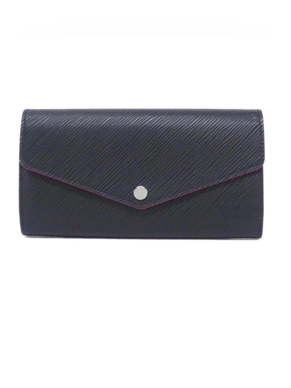 Louis Vuitton Portefeuille Sarah wallet in black Epi leather
